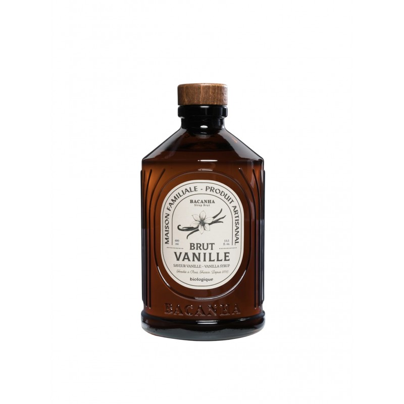 Bacanha - Sirop Brut Bio "Vanille"