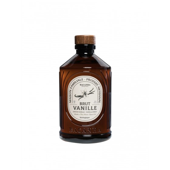 Bacanha - Sirop Brut Bio "Vanille"