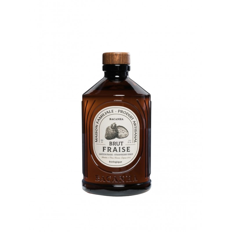 Bacanha - Sirop Brut Bio "Fraise"