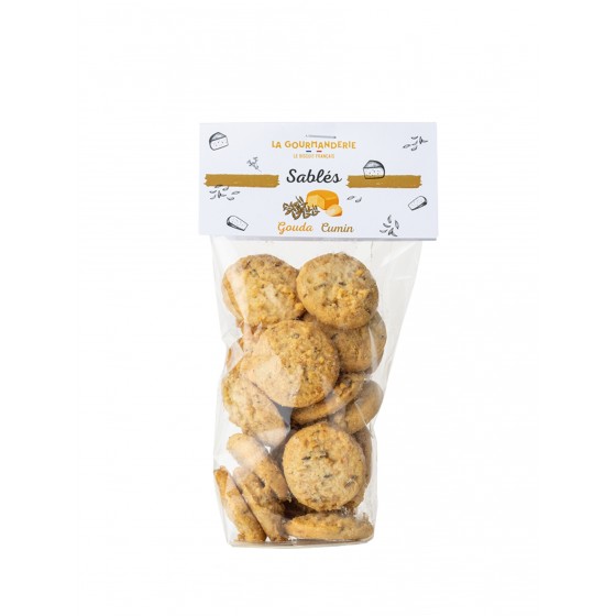 LA GOURMANDERIE -  Biscuits Gouda / graines de Cumin