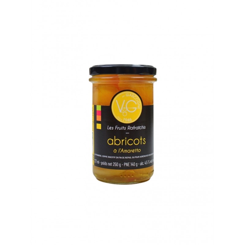 Vergers de Gascogne "Abricot à l'amaretto" 277ml