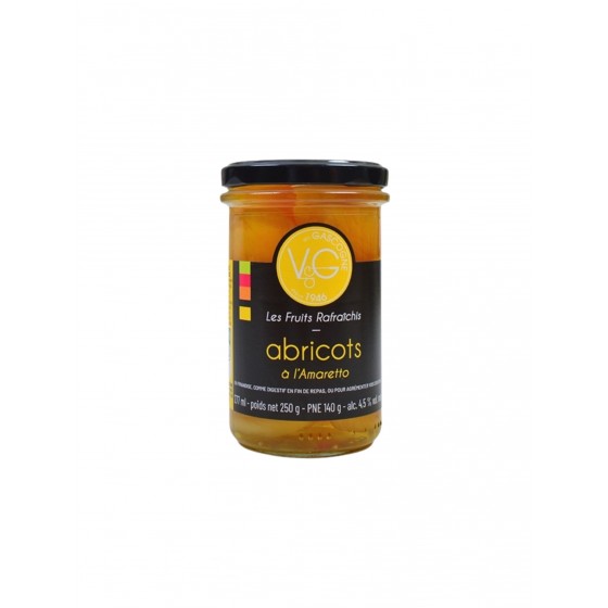 Vergers de Gascogne "Abricot à l'amaretto" 277ml