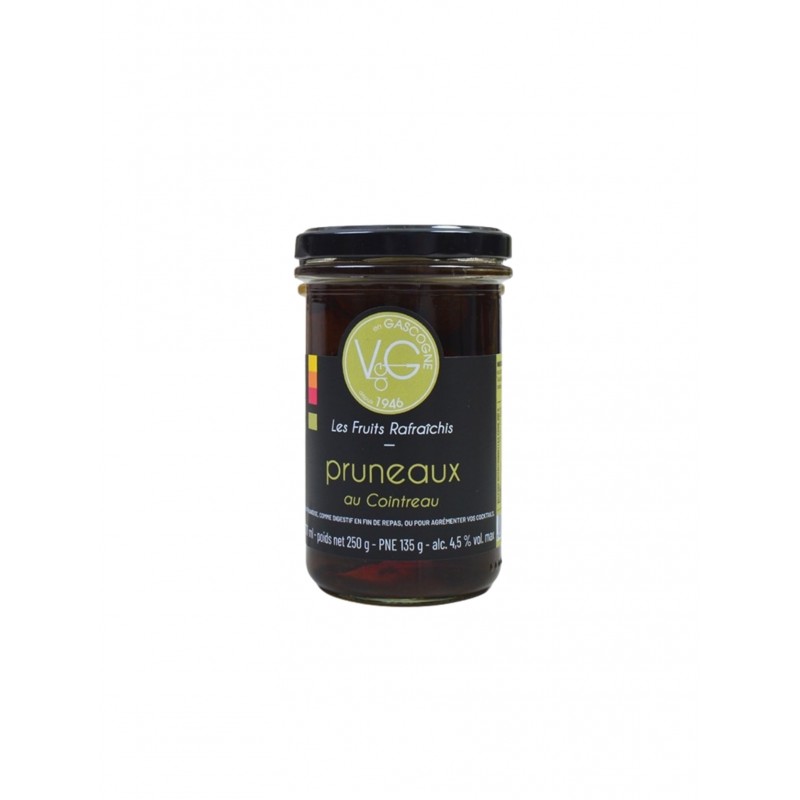 VERGERS DE GASCOGNE - Pruneaux au Cointreau 277ml
