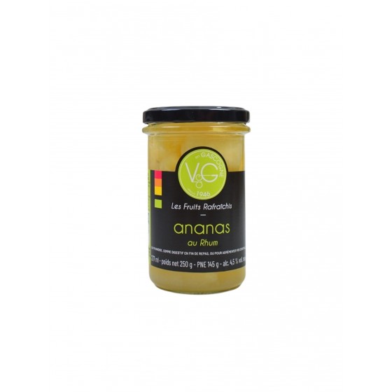 VERGERS DE GASCOGNE - Ananas rhum 277 ml