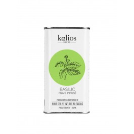 KALIOS - Huile d'olive infusée au Basilic 250ml