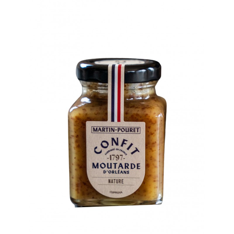 MAISON MARTIN POURET - Confit de moutarde d'Orléans 105gr
