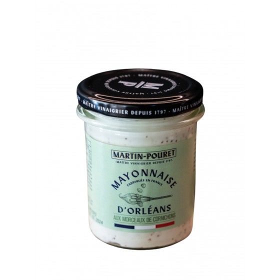 MAISON MARTIN POURET - Mayonnaise d'Orléans aux Cornichons 105gr