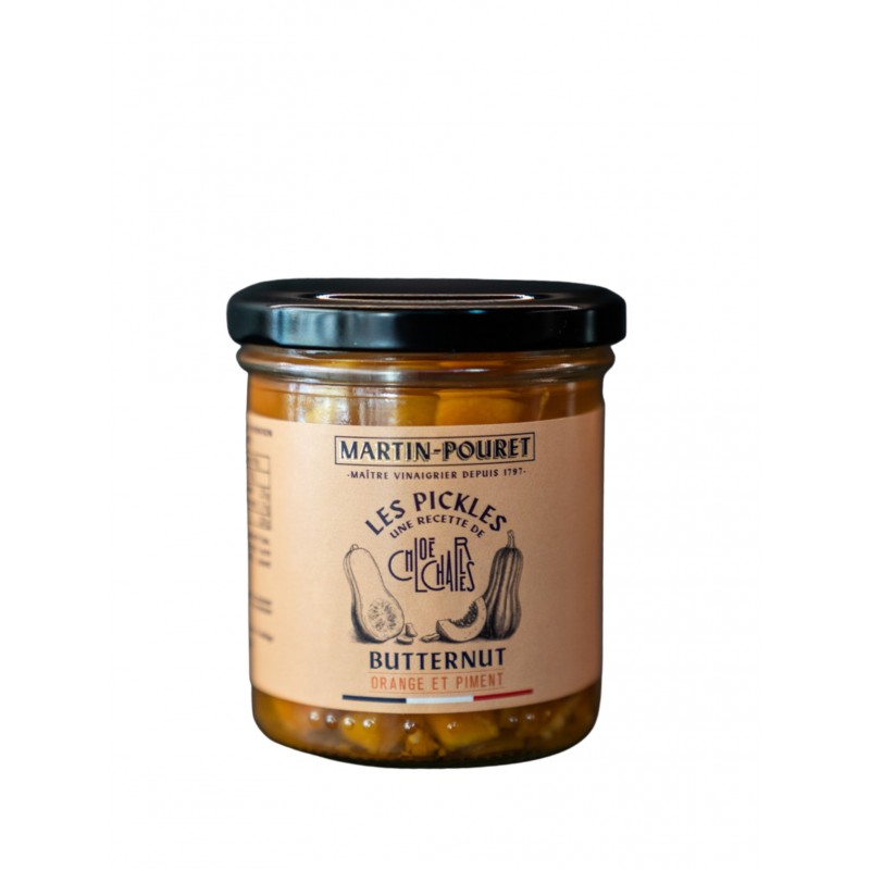 MAISON MARTIN POURET - Pickles butternut orange et piment 180gr