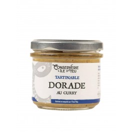 CONSERVERIE DE L'ILE D'YEU - Tartinable Dorade au Curry 100gr