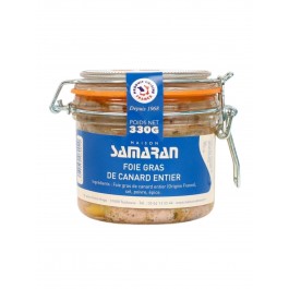 MAISON SAMARAN - Foie gras de canard entier 330 gr
