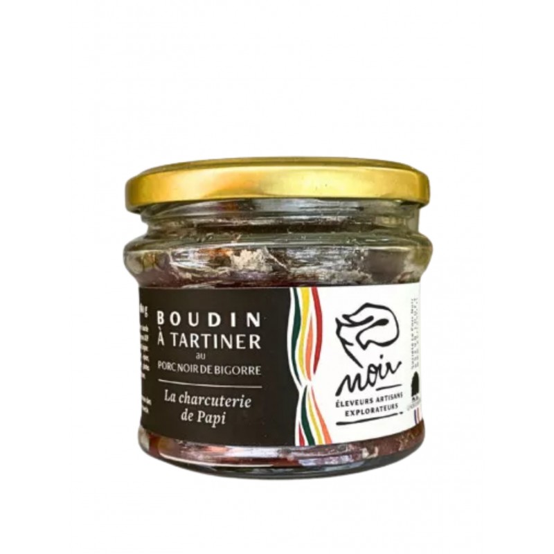 PORC NOIR DE BIGORRE - Boudin à Tartiner 180gr