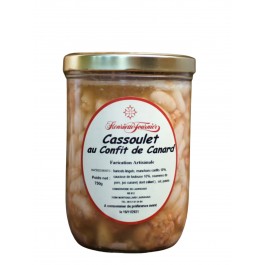 CONSERVERIE DU LAURAGAIS - Cassoulet au confit de Canard 750gr