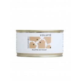 LES CONSERVISTES - VOLUPTE / Rilettes de poulet 130 gr