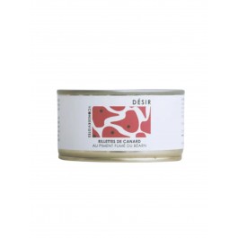 LES CONSERVISTES -DESIR / Rillettes de canard au Piment du Béarn 130 gr
