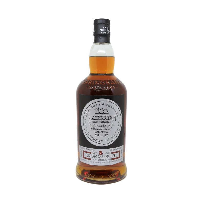 Whisky Hazelburn Sherry Wood 8 ans brut de fût