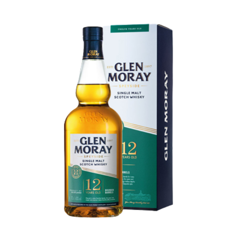 Glen Moray 12 ans d'âge Whisky de Ecosse en Bouteille de 70 cl