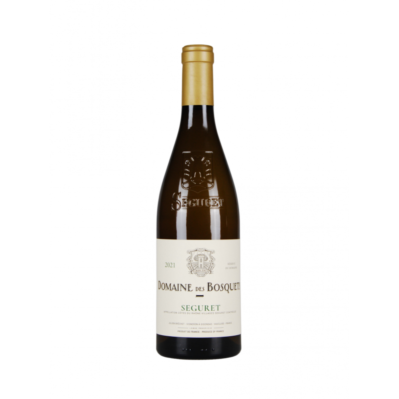 Domaine des Bosquets "Seguret" Côtes du Rhône Villages Blanc sec 2024