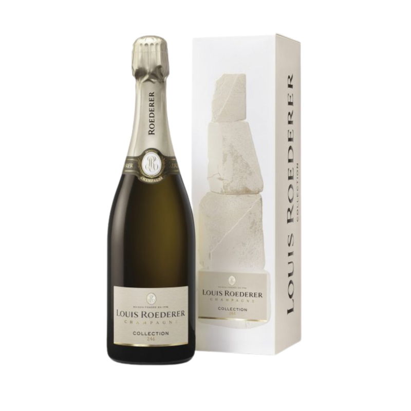 Champagne Louis Roederer Collection 246 avec étui