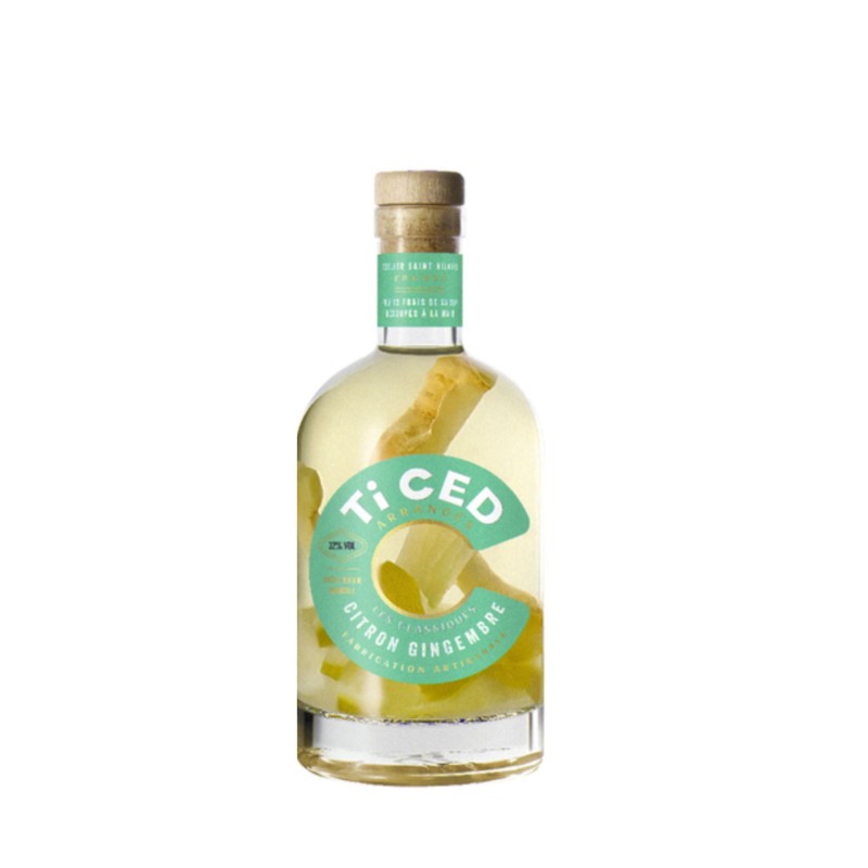 Rhum De Ced "GwaMaRé - Citron Gingembre" Demi Bouteille