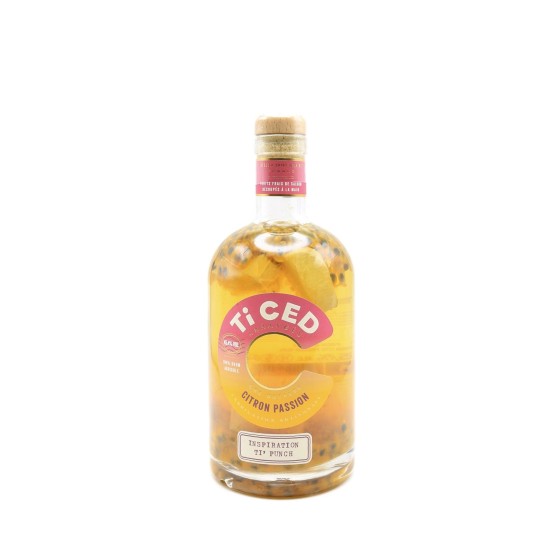de Ced', Ti graal - Citron Passion, Rhum de France en Bouteille de 70 cl