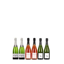 Coffret Cadeau Champagne découverte 6 bouteilles