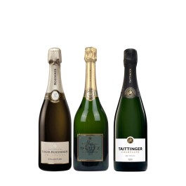 Coffret Cadeau Champagne Grandes Maisons "Box 3 Bouteilles"