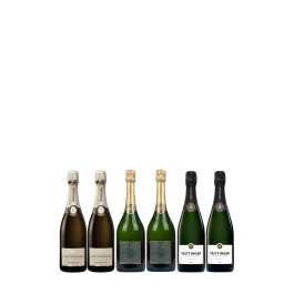Coffret Cadeau Champagne Grandes Maisons "Box 6 Bouteilles"