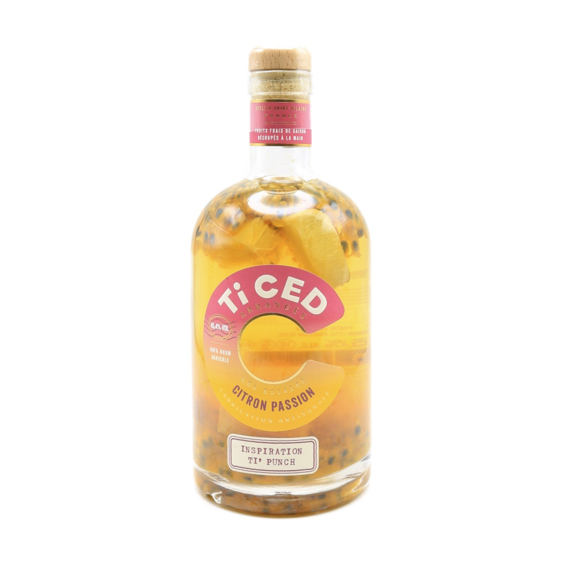 Rhum De Ced "Les Escales- Citron Passion" Rhum arrangé