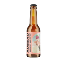 Bière Aussau Raspberry Love Blanche Framboise 33cl