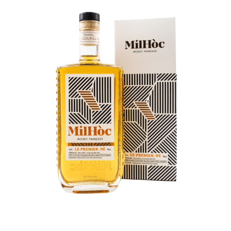 Whisky Milhòc "Le Premier-Né" 70 Cl