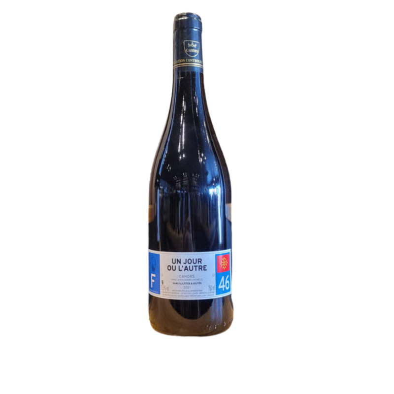 Domaine le vent des jours "Un jour ou l'autre" Cahors Rouge 2021