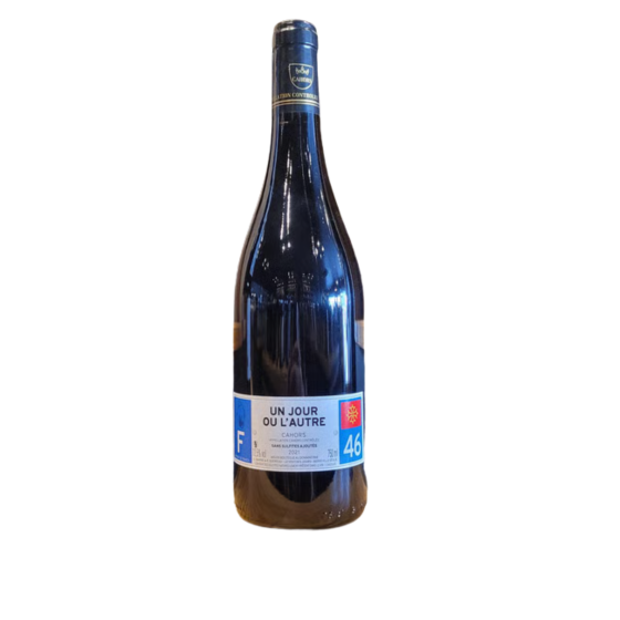 Domaine le vent des jours "Un jour ou l'autre" Cahors Rouge 2021