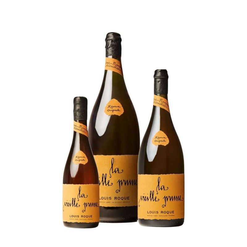 Louis Roque, La Vieille Prune de Souillac, Eau de vie de fruits de France en Bouteille de 70 cl