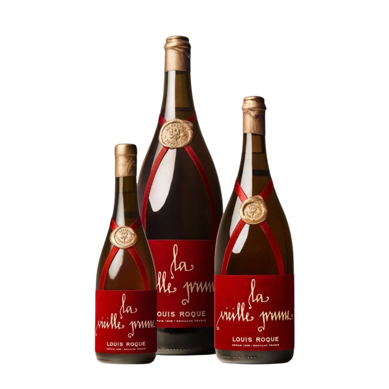 Louis Roque, La Vieille Prune - Réserve Impériale, Eau de vie de fruits de France en Magnum de 1,5 l