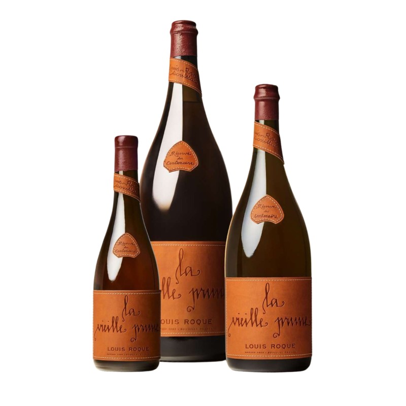 Louis Roque, La Vieille Prune Réserve du Centenaire, Eau de vie de fruits de France en Magnum