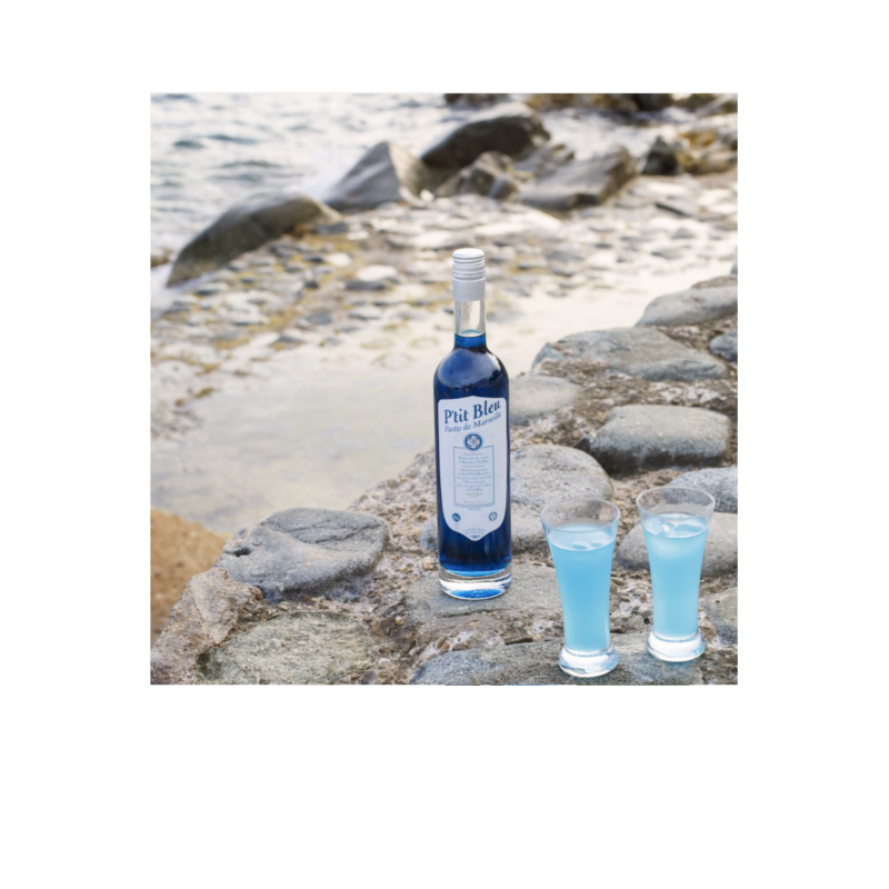 Liquoristerie de Provence, P'tit Bleu, Pastis de France en Bouteille de 70 cl