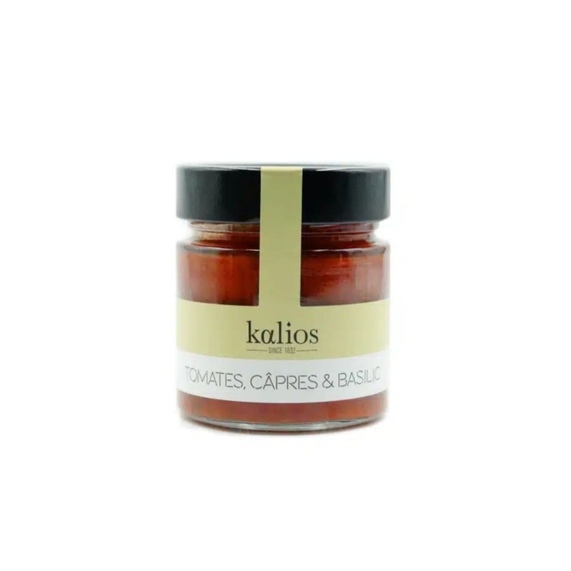 KALIOS - Sauce tomates câpres basilic 220g