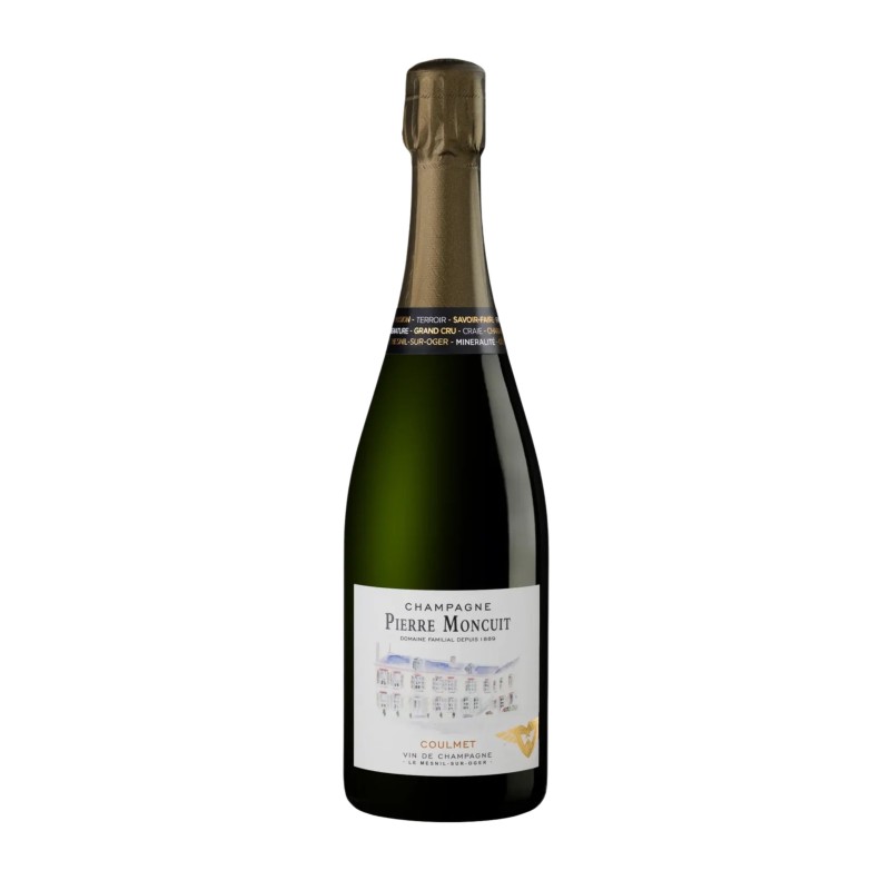Champagne Pierre Moncuit AOC Champagne Coulmet,Champagne en format Bouteille au meilleur prix sur Cave spirituelle