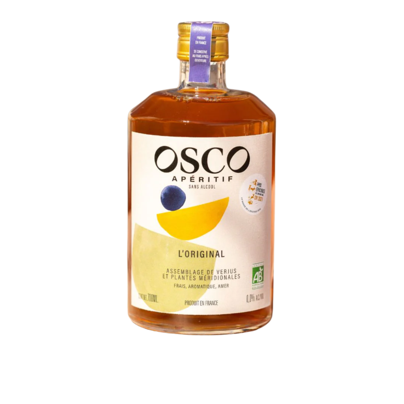 OSCO "L'Original" Spiritueux Bio sans Alcool