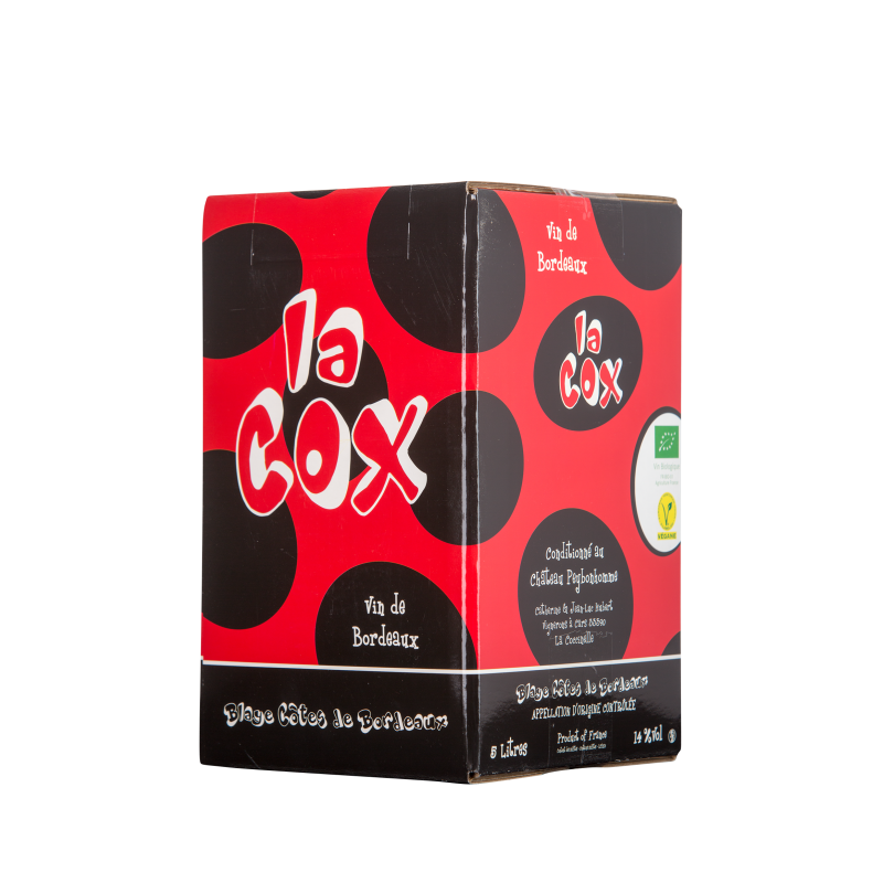 Château La Grolet "La Coccinelle"Bib 5 litres Rouge