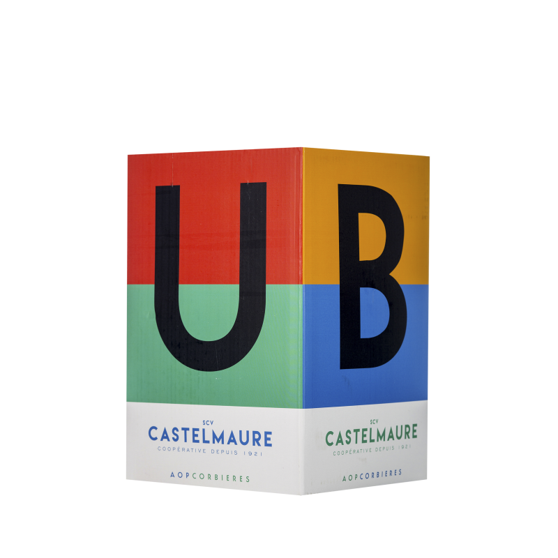 Cave de Castelmaure  Fontaine 10 litres 'Le Cubi'  Rouge