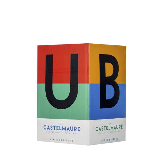 Cave de Castelmaure  Fontaine 5 litres 'Le Cubi'  Rouge