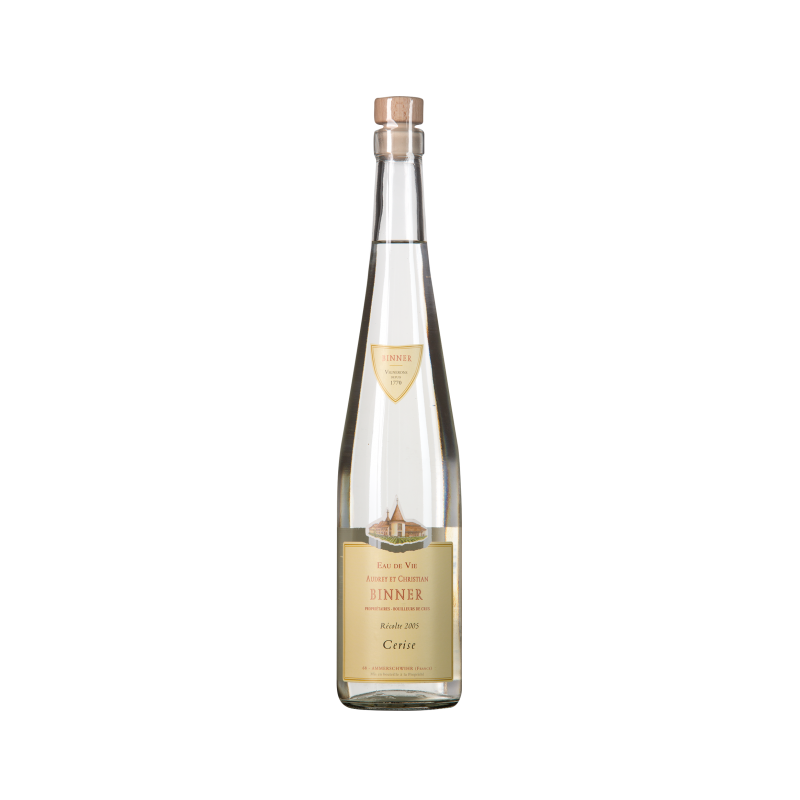 Domaine Binner  "Eau de vie de Cerise Noire" au Pied du Château