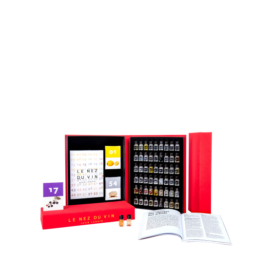 Coffret Jean Lenoir - 54 Arômes "Le Nez du Vin, Le Grand Modèle Vins Rouges et Blancs"