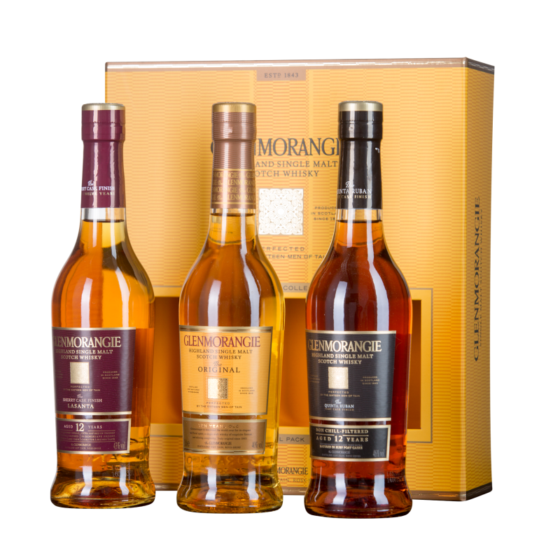 Whisky GLENMORANGIE Coffret 3 * 35 cl