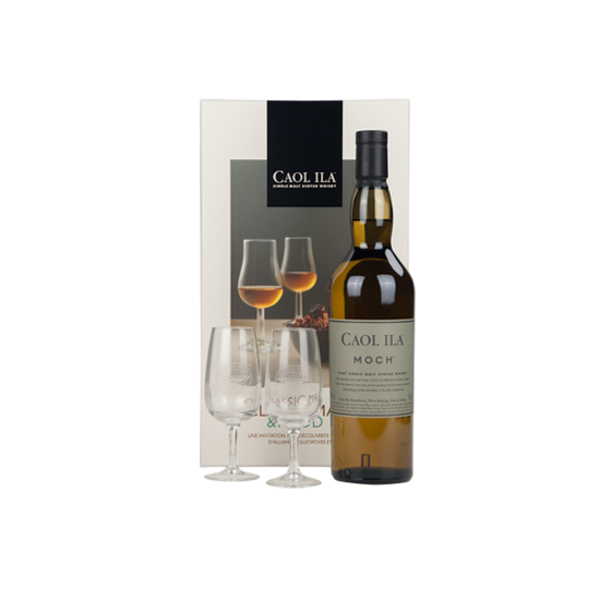 Whisky Caol Ila "Coffret Moch + 2 verres"