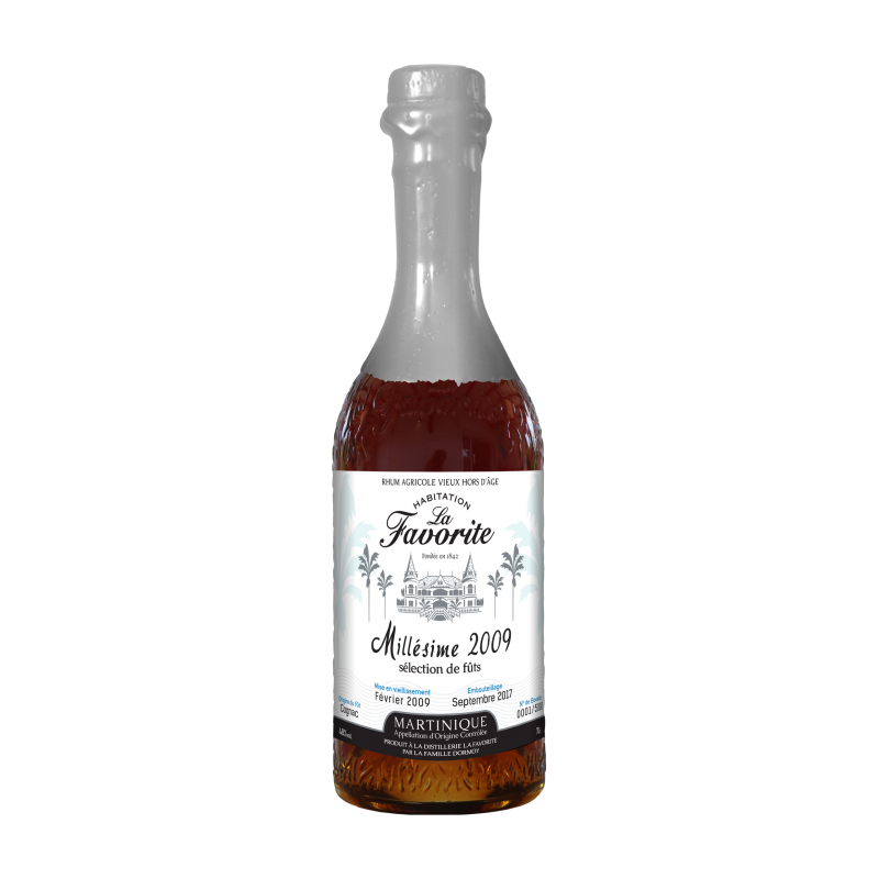 La Favorite Millésime 2009 Rhum Martinique