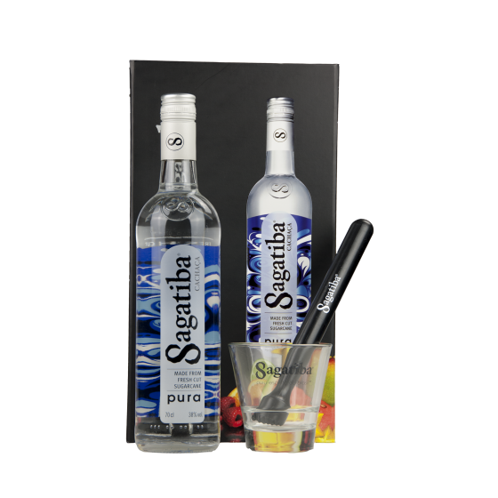 Coffret Cocktail Cachaça "Sagatiba"