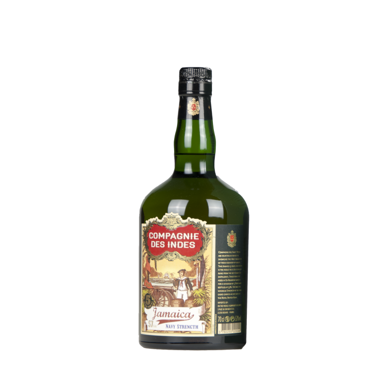 Rhum Compagnie des Indes "Jamaïques Navy Strength 5ans"