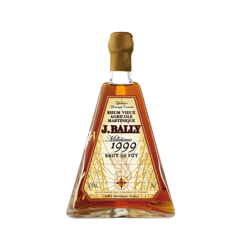 Rhum Bally 18ans 1999 Brut de fût